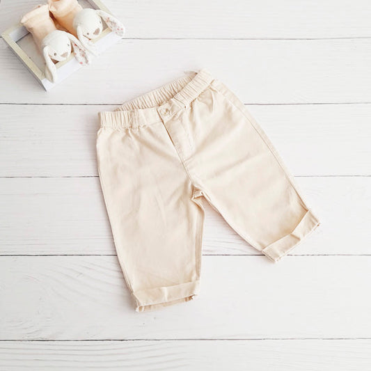 Pantalón Algodón Beige Marca Hym 3 M Estado Tiki taka