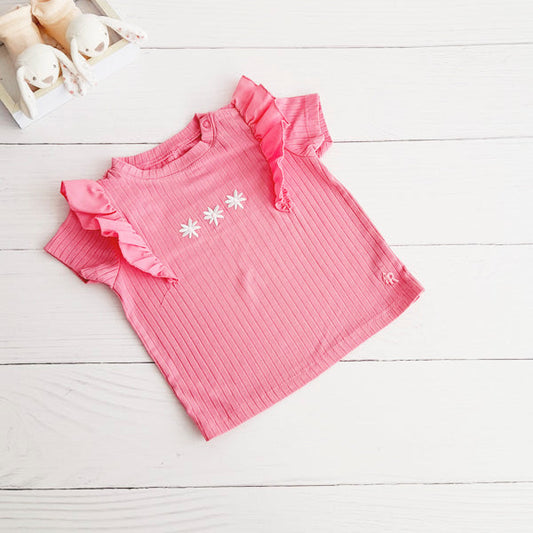 Polera Algodón Fucsia Marca redwood 9 M Estado Tiki taka