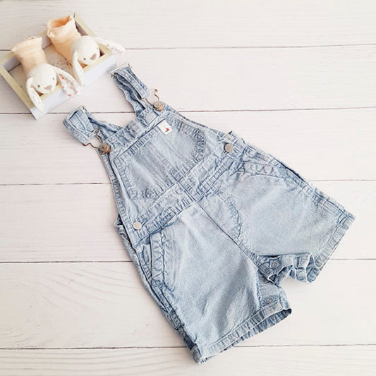 Jardinera Algodón Celeste Marca redwood 18 M Estado Casi tiki