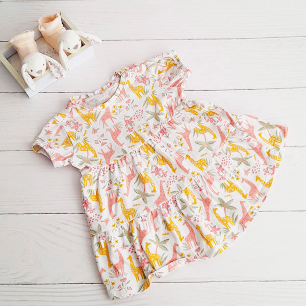 Vestido Algodón Diseños Marca Chess 2 A Estado Casi tiki