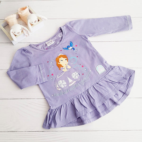 Polera Algodón Diseños Marca Disney 2 A Estado Casi tiki