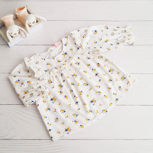 Blusa Algodón Diseños Marca Boulevard 12 M Estado Casi tiki