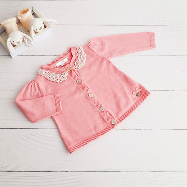 Chaleco Algodón Rosa Marca Limonada 9 M Estado Casi tiki