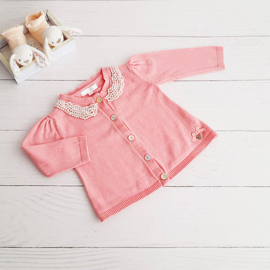 Chaleco Algodón Rosa Marca Limonada 9 M Estado Casi tiki