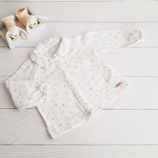 Blusa Algodón Diseños Marca Opaline 18 M Estado Casi tiki