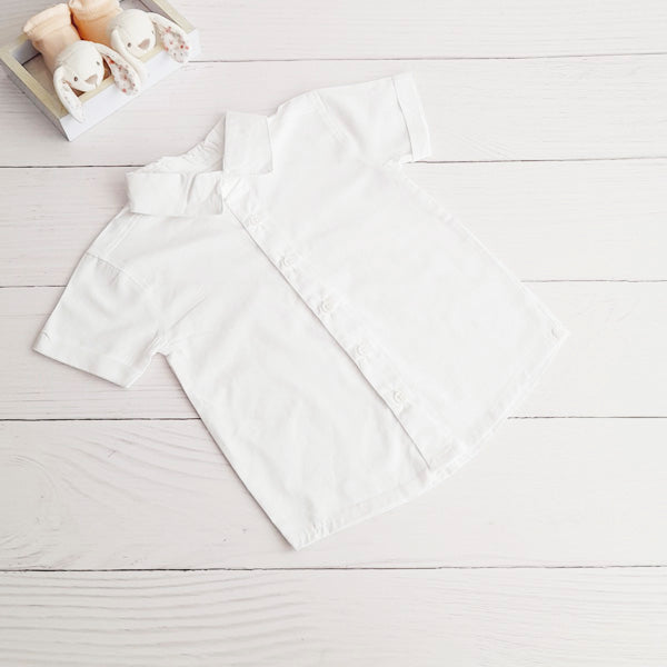 Camisa Algodón Blanco Marca Boulevard 12 M Estado Tiki taka