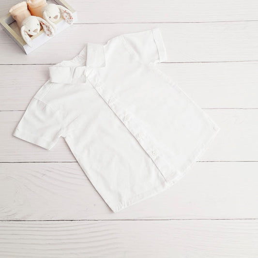 Camisa Algodón Blanco Marca Boulevard 12 M Estado Tiki taka