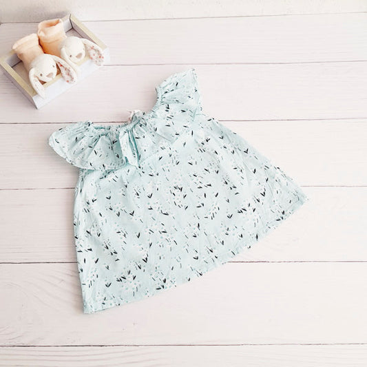 Blusa Algodón Diseños Marca Otra 6-12 M Estado Tiki taka