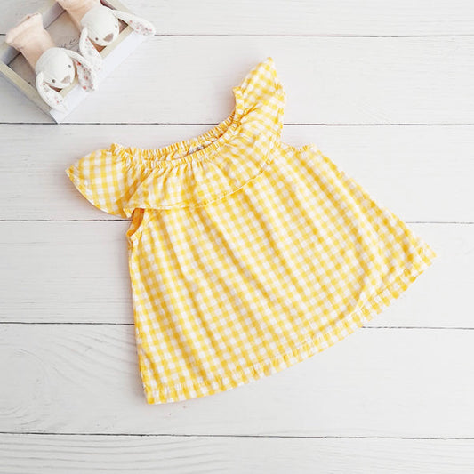 Blusa Algodón Amarillo Marca Carter's 18 M Estado Tiki taka