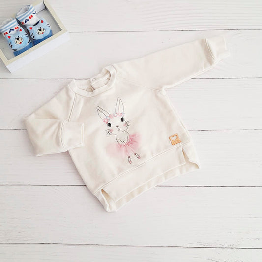Polerón Algodón Beige Marca 4kids 6 M Estado Casi tiki