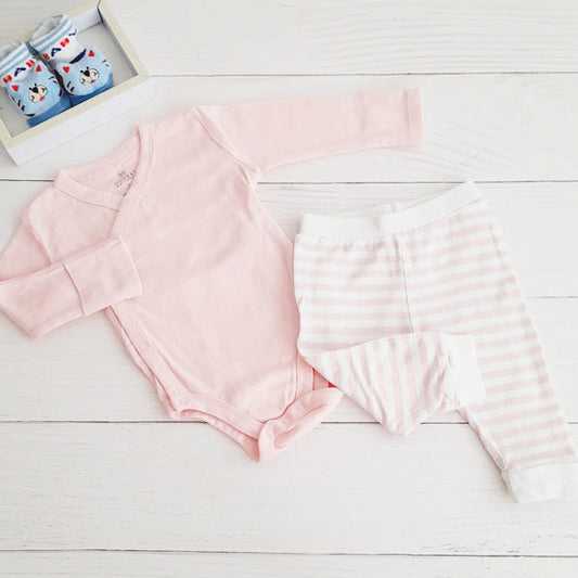 Pack Algodón Rosa Marca Otra 0-3 M Estado Casi tiki