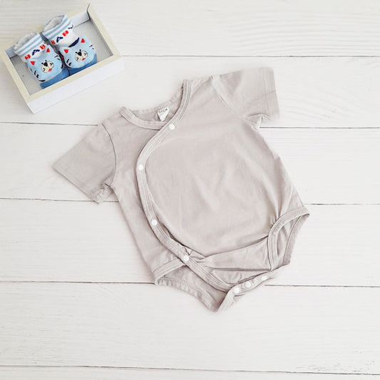 Body Algodón Gris Marca Shein 3-6 M Estado Casi tiki