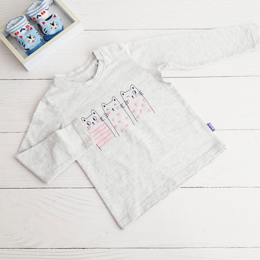 Polera Algodón Diseños Marca Ficcus 12-18 M Estado Casi tiki