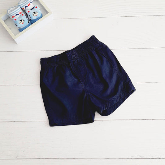 Short Algodón Azul Marca Tribu 12 M Estado Tiki taka