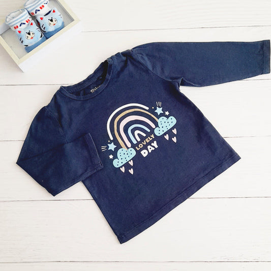 Polera Algodón Diseños Marca Baby harvest 18-24 M Estado Tiki taka