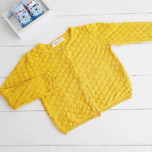 Chaleco Algodón Amarillo Marca Hym 2 A Estado Tiki taka
