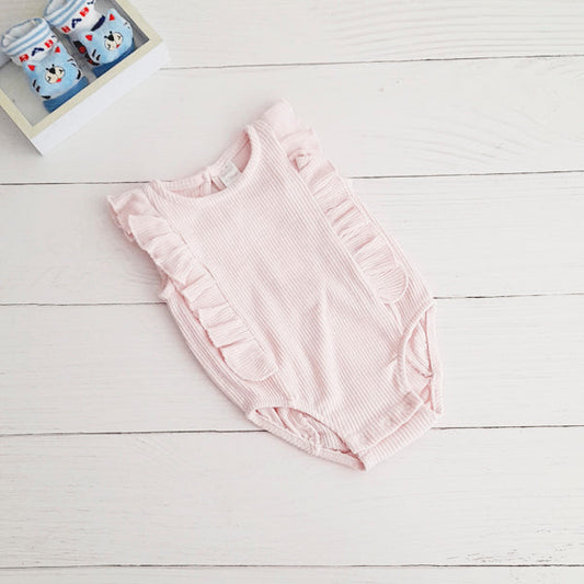 Body Algodón Rosa Marca Yamp! 0-3 M Estado Casi tiki