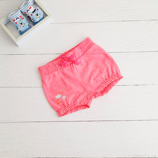 Short Algodón Fucsia Marca Ficcus 12-18 M Estado Casi tiki