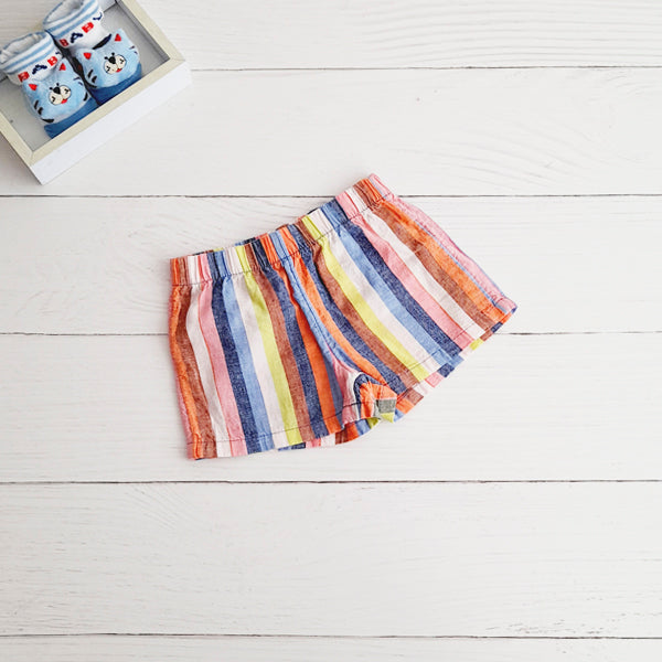 Short Algodón Rayas Marca Carter's 6 M Estado Tiki taka