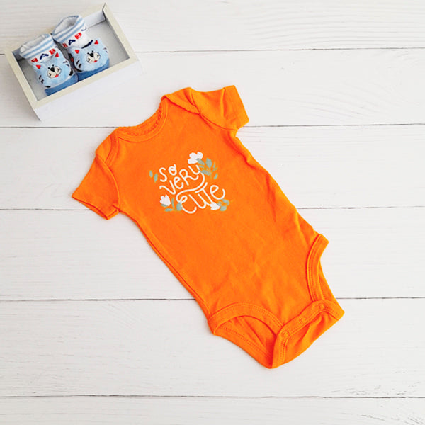 Body Algodón Naranja Marca Otra 6 M Estado Tiki taka