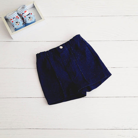 Short Tela Azul Marca Otra 4 A Estado Casi tiki