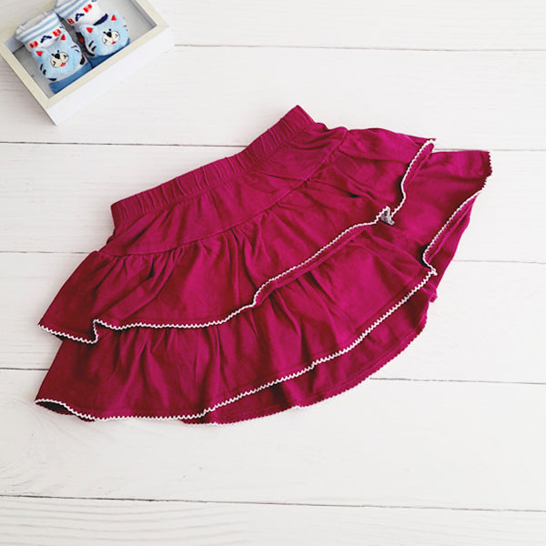 Falda Algodón Morado Marca Gymboree 4 A Estado Casi tiki