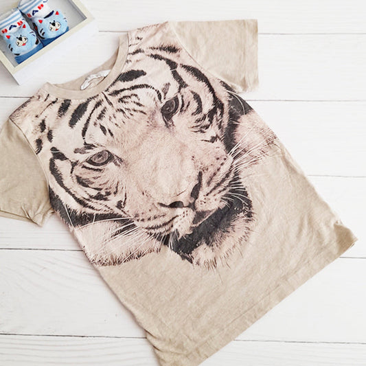 Polera Algodón Diseños Marca Hym 6 A Estado Casi tiki