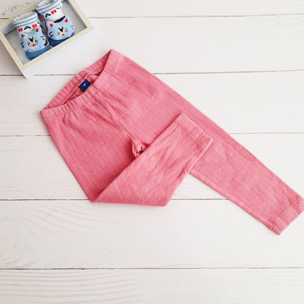 Calza Algodón Rosa Marca Old Navy 2 A Estado Casi tiki