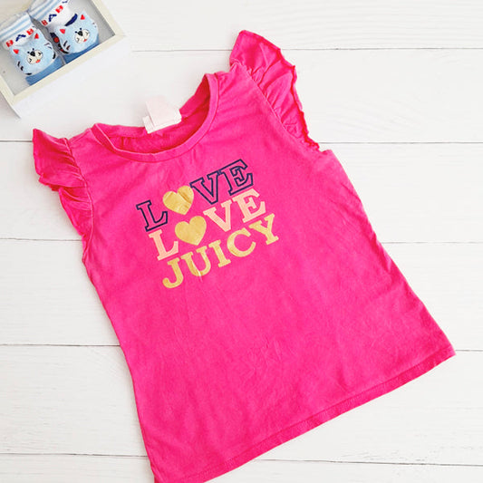 Polera Algodón Fucsia Marca Otra 6 A Estado Tiki taka