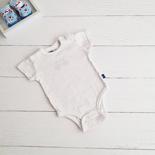 Body Algodón Beige Marca Otra 3-6 M Estado Tiki taka