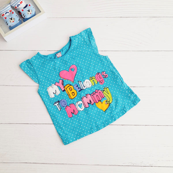 Polera Algodón Diseños Marca Otra 12-18 M Estado Tiki taka