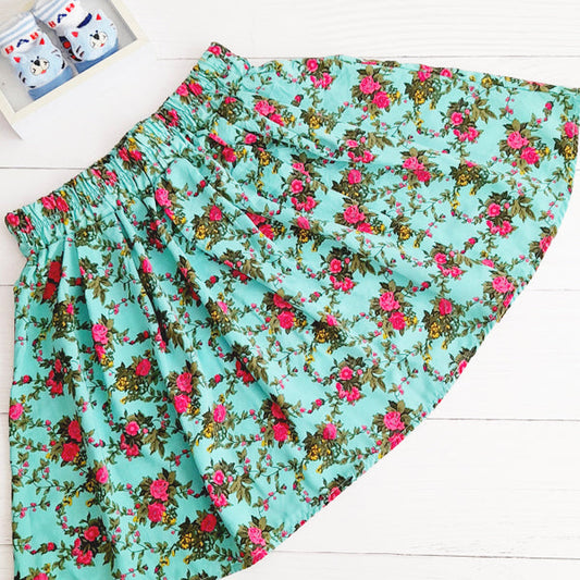 Falda Algodón Multicolor Marca Otra S Estado Tiki taka