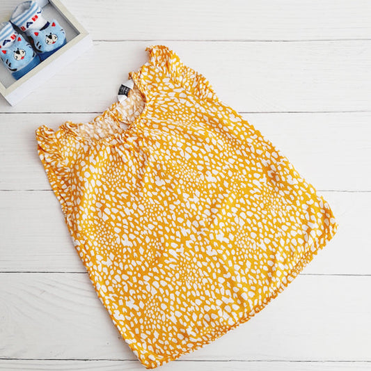 Blusa Algodón Amarillo Marca Primark 5 A Estado Tiki taka