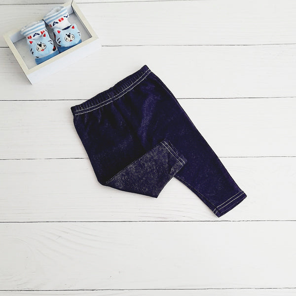 Calza Algodón Azul Marca Otra 0-3 M Estado Tiki taka