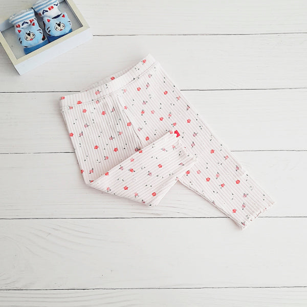 Calza Algodón Diseños Marca Ficcus 3-6 M Estado Casi tiki