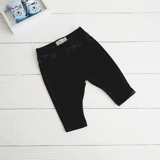 Calza Algodón Negro Marca Colloky 3-6 M Estado Casi tiki