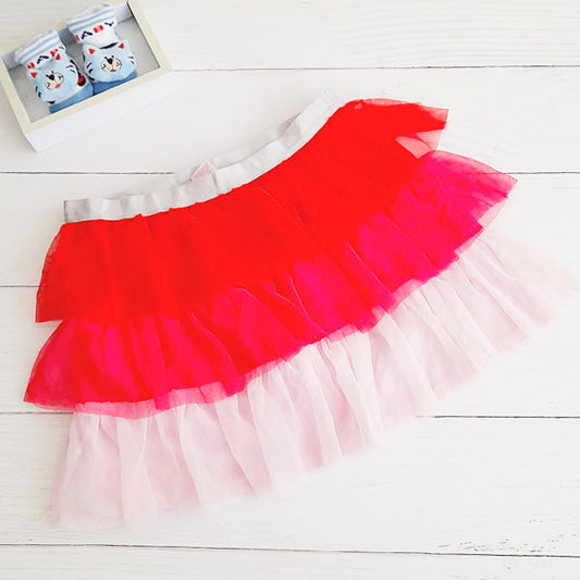 Falda Poliéster Multicolor Marca Otra 10 A Estado Tiki taka