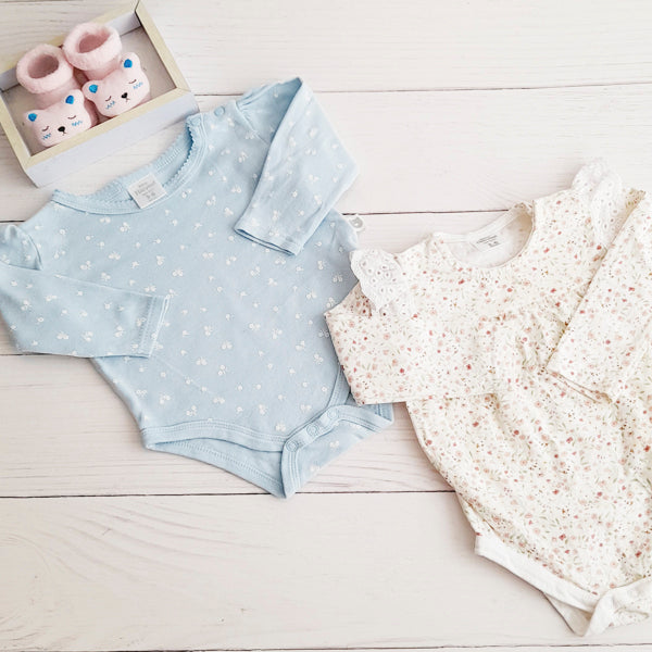 Pack Algodón Diseños Marca Baby harvest 3-6 M Estado Casi tiki