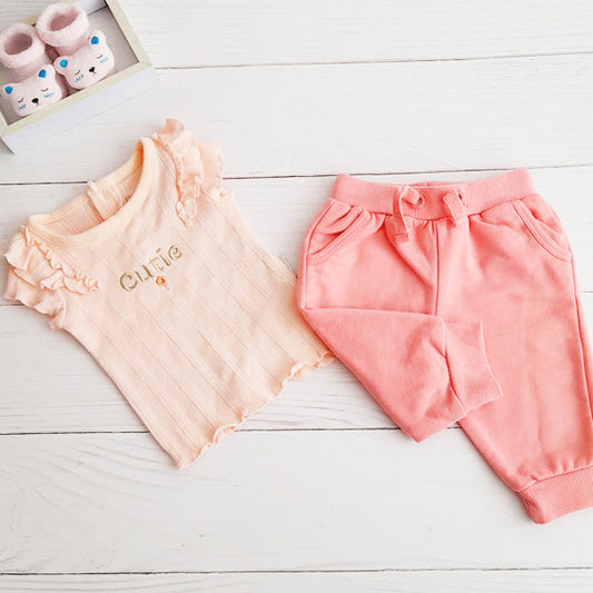 Pack Algodón Rosa Marca Otra 3-6 M Estado Casi tiki