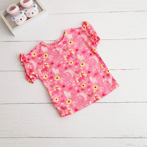 Polera Algodón Diseños Marca Otra 9-12 M Estado Tiki taka