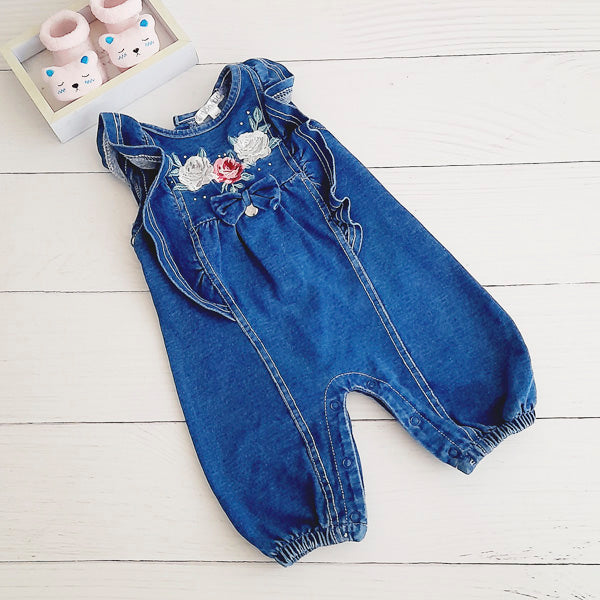 Enterito Algodón Azul Marca Limonada 3 M Estado Tiki taka