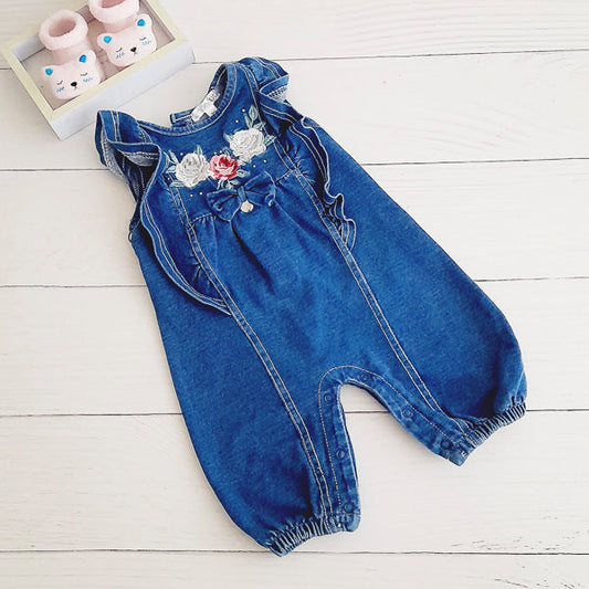 Enterito Algodón Azul Marca Limonada 3 M Estado Tiki taka