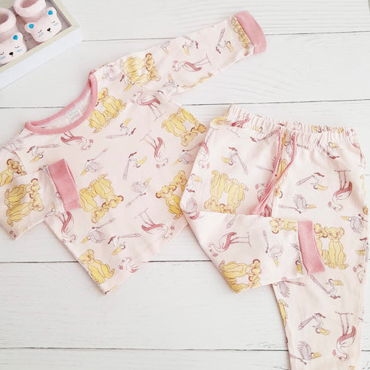 Pijama Algodón Diseños Marca Disney 9 M Estado Casi tiki