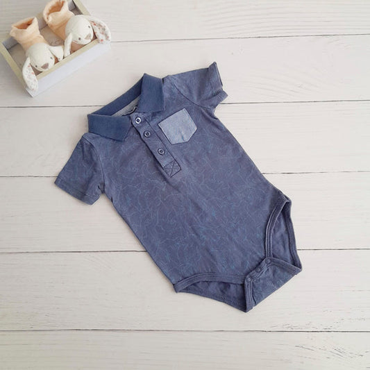 Body Algodón Azul Marca Otra 3 M Estado Casi tiki