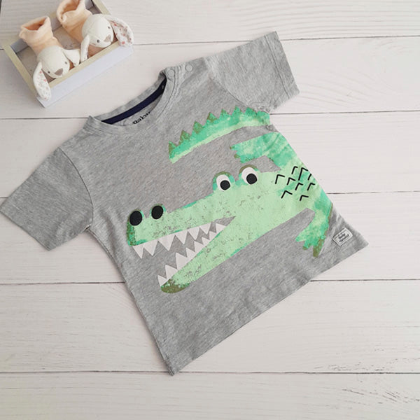 Polera Algodón Diseños Marca Baby harvest 2 A Estado Casi tiki