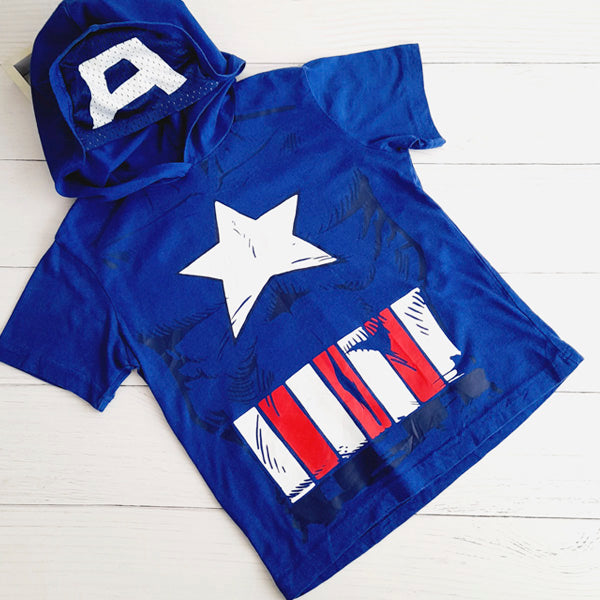 Polera Algodón Azul Marca Otra 6 A Estado Tiki taka