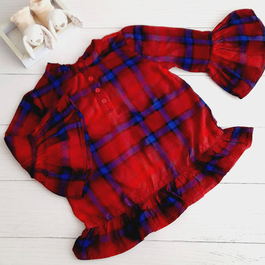 Blusa Algodón Multicolor Marca Otra 6 A Estado Tiki taka