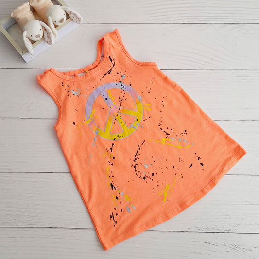 Polera Algodón Multicolor Marca Wonder Nation 4 A Estado Casi tiki