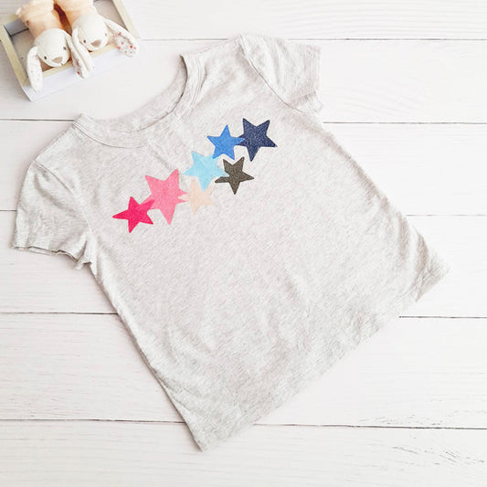 Polera Algodón Gris Marca Otra 4 A Estado Tiki taka