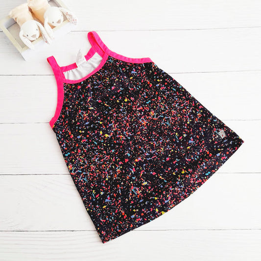 Polera Poliéster Multicolor Marca Otra 4 A Estado Casi tiki